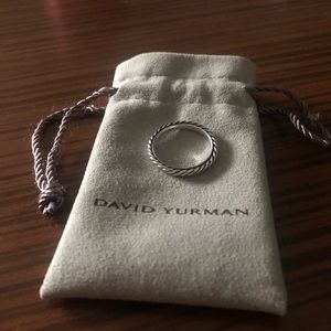 David Yurman cable classics band ring